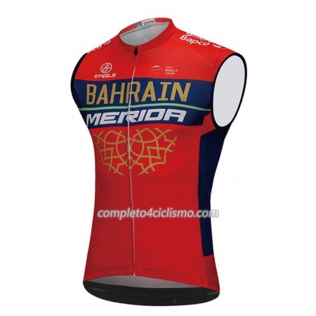 2018 Bahrain-Merida Gilet N001 2018 Bahrain-Merida Gilet N001